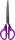 HEYDA 204809460 Büroschere Soft-Touch Colour Code 18 cm Grifffarbe: purple