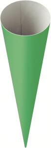 HEYDA 204870069 Schultüten-Rohling 70 cm Ø 19 cm grün