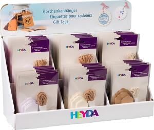 Display Geschenkanhänger-Sets Display ca. 36 x 14 x 28 cm