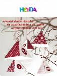Adventskalender -Bastel-Set 8 x 8 x 9 cm Packung 20 x 27...
