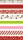 HEYDA Faltstreifen-Set Christmas 1 x 30 cm 15 x 30 cm Papier rot/weiss