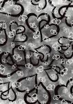 Transparentpapier Emotion Herzen A4 weiss