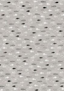 HEYDA 204878854 Transparentpapier Fische A4 (21 x 31 cm inkl. Codierleiste)