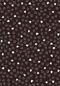 HEYDA 204878961 Transparentpapier Schriften & Motive Herzen A4 (21 x 31 cm inkl. Codierleiste)
