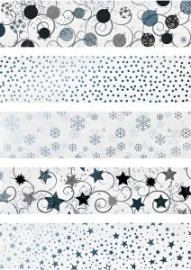 HEYDA 204879096 Transparentpapier Weihnachten Rollen 50 x 70 cm