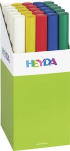 HEYDA 204879605 Transparentpapier-Rollen Rollen 50 x 70 cm Display ca. 21 x 21 x 36/515 cm