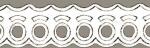 HEYDA 204880082 Papierspitze selbstklebend Wellen 2 m x...