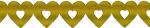HEYDA Papierspitze selbstklebend Herzen 2 m x 8 mm Papier...
