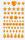 HEYDA 204883350 Schmucksteine 75 x 148 cm apricot