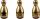 HEYDA 204888650 Stempel-Figuren Sterne & Kristalle Holz farbig lackiert