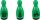 HEYDA 204888651 Stempel-Figuren Weihnachtsmotive Holz farbig lackiert
