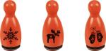 HEYDA 204888653 Stempel-Figuren Nordic-Motive Holz farbig...