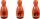 HEYDA 204888653 Stempel-Figuren Nordic-Motive Holz farbig lackiert