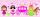 HEYDA 204889184 Laternen-Set Prinzessin 22 x 60 cm