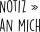 KNORR-PRANDELL Stempel Notiz an mich 211800315