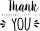 HEYDA 211800393 Stempel Danke Thank YOU Holz matt lackiert