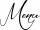 HEYDA 211800590 Stempel Menü Menu Holz matt lackiert