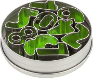 Makins Clay 2118661047 Ausstechformen-Set Zahlen ca. 26 x 12 - 2 cm