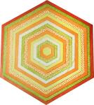 SIZZIX 2118730839 Stanzformen-Set Framelits Plus Hexagons...