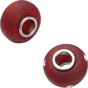 KNORR-PRANDELL Polaris Großlochperlen Mix14mm dunkelrot 2er 212222103