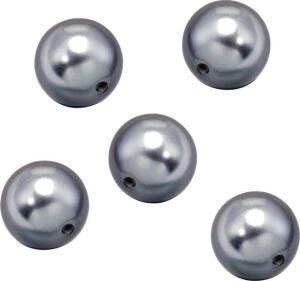 KNORR PRANDELL 212223608 Wachsperlen Premium Ø 10 mm Kunststoff weiss