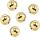 KNORR PRANDELL Goldwachsperlen Premium Ø 8 mm Kunststoff goldfarben