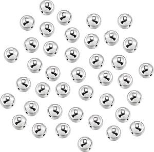 Silberwachsperlen Premium Ø 2 mm Kunststoff silberfarben