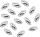 KNORR PRANDELL 212223811 Silberwachsperlen Premium 6 x 3 mm Kunststoff silberfarben