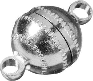 KNORR PRANDELL 212235475 Magnetverschluss 14 x 8 mm Metall silberfarben