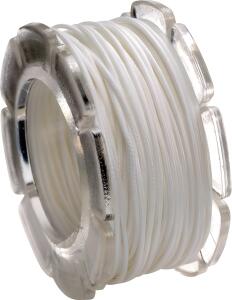 KNORR PRANDELL Wachskordel 5 m Ø 1 mm aus Baumwolle gewachst weiss