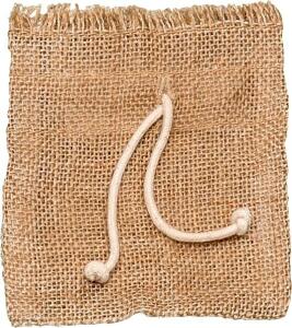 KNORR PRANDELL 212305650 Jute-Säckchen 12 x 10 cm 100 % Jute natur