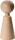 KNORR PRANDELL 213000870 Figurenkegel 70 mm Buche Deutschland roh gebleicht