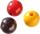KNORR PRANDELL 216013203 Holzperlen-Mix Ø 12 mm Buche Deutschland schwarz rot goldfarben
