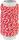 KNORR PRANDELL 2162660012 Dekoschnur 20 m Ø 1 mm 100 % Baumwolle rot