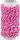 KNORR PRANDELL 2162660013 Dekoschnur 20 m Ø 1 mm 100 % Baumwolle pink