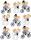 KNORR PRANDELL Dekostreu Hochzeit Hochzeitspaar 2 3 - 35 cm Holz