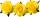 KNORR PRANDELL Dekostreu Blumen Papierblume Ø 25 cm Papier gelb