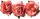 KNORR PRANDELL 217611008 Dekostreu Blumen Papierblume Ø 25 cm Papier lachs