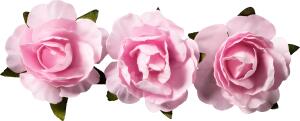 KNORR PRANDELL Dekostreu Blumen Papierblume Ø 25 cm Papier rosa