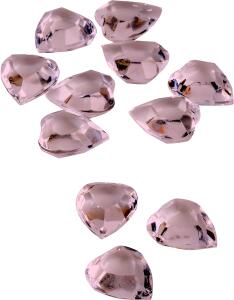 KNORR PRANDELL Deco Herzbrillanten 23 x 19 cm Kunststoff rosa
