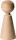 KNORR PRANDELL 218497509 Figurenkegel Höhe: 50 mm Buche Deutschland roh gebleicht