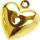 KNORR-PRANDELL Metallglöck.Herz 25mm gold 218609705