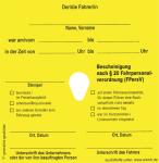 K&E Diagrammscheibe gelb Urlaub/Krankh 8624010