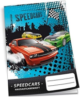 Trötsch Color-Hausaufg.heft Speedcars A5, 96 Seiten...