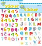 Buchstaben- u. Zahlensticker 10,5 x 19,5 cm VE-EAN Pagro...