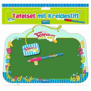Trötsch Tafelset mit Kreidestift ohne Preisauszeichnung VE-EAN Pagro 4260409638969