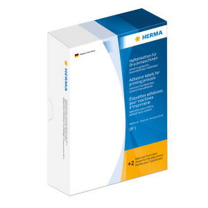 Herma Etiketten für Druckmaschinen permanent haftend 22 x 32 mm weiss 252 Bögen 170 x 120 mm 5000 Etik.