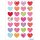 Herma Sticker DECOR Love Bunte Herzen 3 Bl