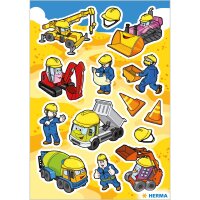 Herma Sticker DECOR Baustelle 3 Bl
