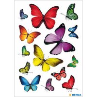 Herma Sticker DECOR Tiere Schmetterlingsvielfalt 3 Bl
